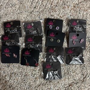 Paparazzi Assorted Jewelry Set with Pink and Black